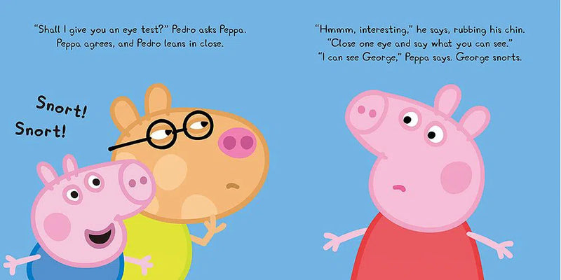 Peppa Pig粉紅豬小妹：佩佩的第一副眼鏡 (中英雙語)-故事: 兒童繪本 Picture Books-買書書 BuyBookBook