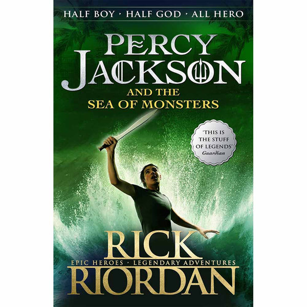 Percy Jackson: #2 The Sea of Monsters-Fiction: 歷險科幻 Adventure & Science Fiction-買書書 BuyBookBook