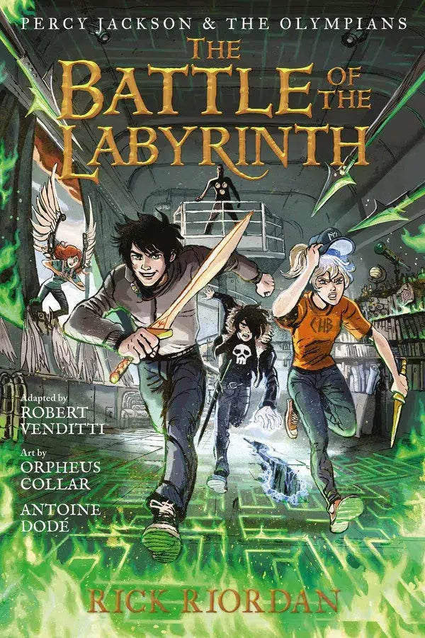 Percy Jackson and the Olympians: Battle of the Labyrinth: The Graphic Novel, The-Percy Jackson and the Olympians-Children’s / Teenage fiction: General and modern fiction-買書書 BuyBookBook