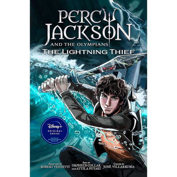 Percy Jackson and the Olympians #1 The Lightning Thief (Graphic Novel) (Rick Riordan)-Fiction: 神話傳說 Myth and Legend-買書書 BuyBookBook