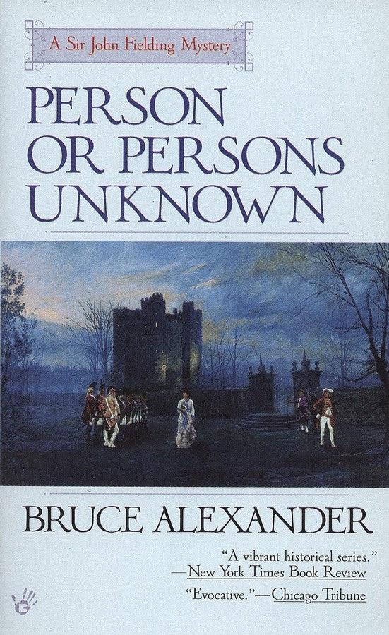 Person or Persons Unknown-Fiction: Crime and mystery-買書書 BuyBookBook