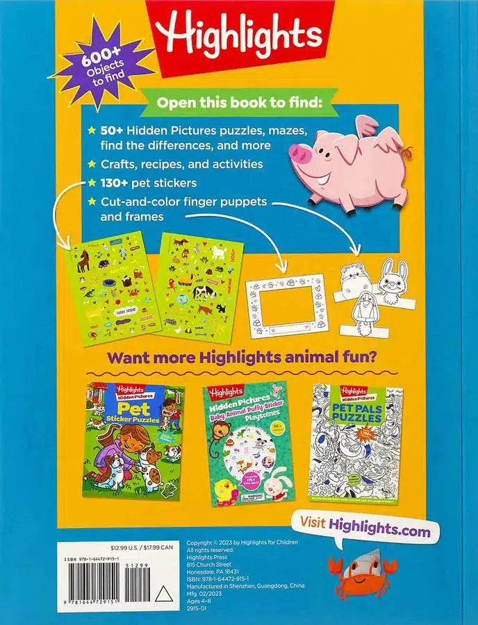 Pet Puzzles Deluxe-Children’s / Teenage general interest: Nature and animals-買書書 BuyBookBook