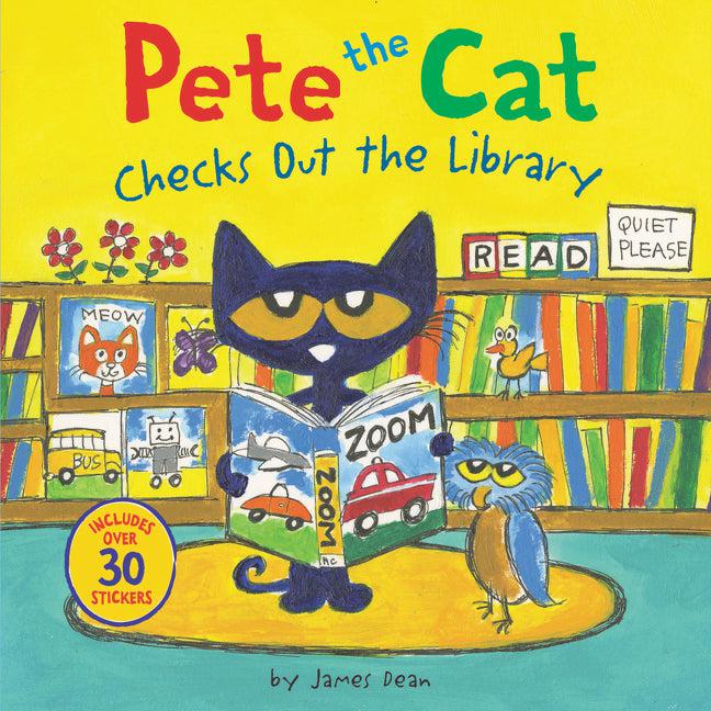 Pete the Cat Checks Out the Library-Children’s / Teenage fiction: General and modern fiction-買書書 BuyBookBook