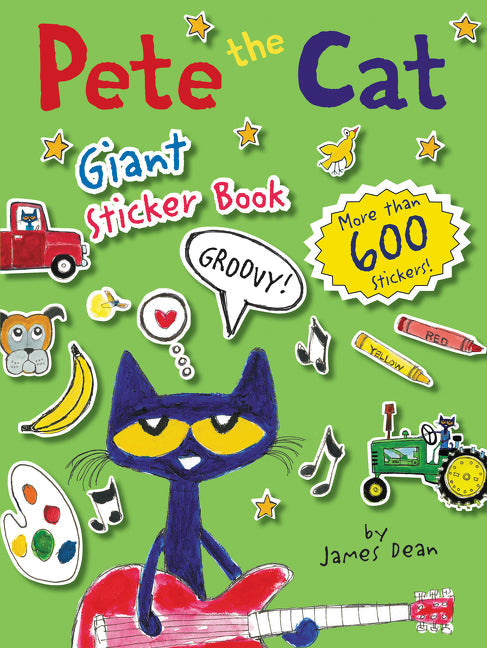 Pete the Cat Giant Sticker Book-Children’s / Teenage fiction: Action and adventure stories-買書書 BuyBookBook