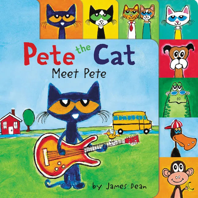 Pete the Cat: Meet Pete-Children’s Early years / early learning concepts-買書書 BuyBookBook