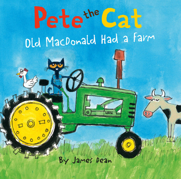 Pete the Cat: Old MacDonald Had a Farm Board Book-Children’s / Teenage fiction: General and modern fiction-買書書 BuyBookBook