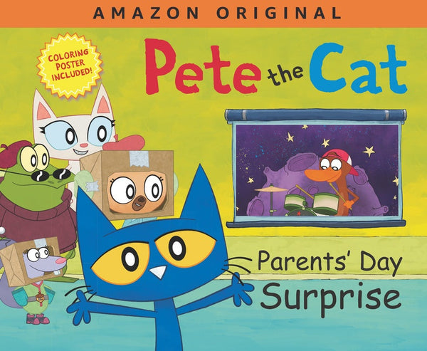 Pete the Cat Parents' Day Surprise-Children’s / Teenage fiction: Relationship stories-買書書 BuyBookBook