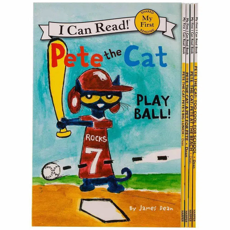 Pete the Cat's Super Cool Reading Collection (5 Books) Harpercollins US