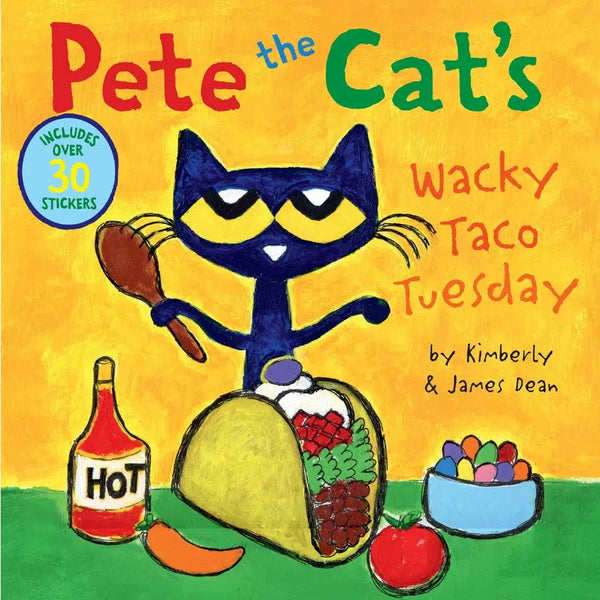 Pete the Cat’s Wacky Taco Tuesday-Children’s / Teenage fiction: Friendship stories-買書書 BuyBookBook