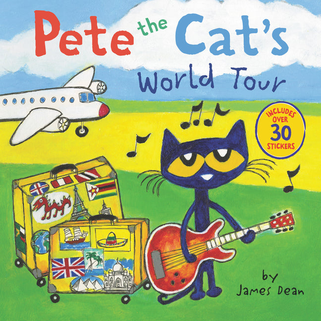 Pete the Cat's World Tour-Children’s / Teenage fiction: General and modern fiction-買書書 BuyBookBook