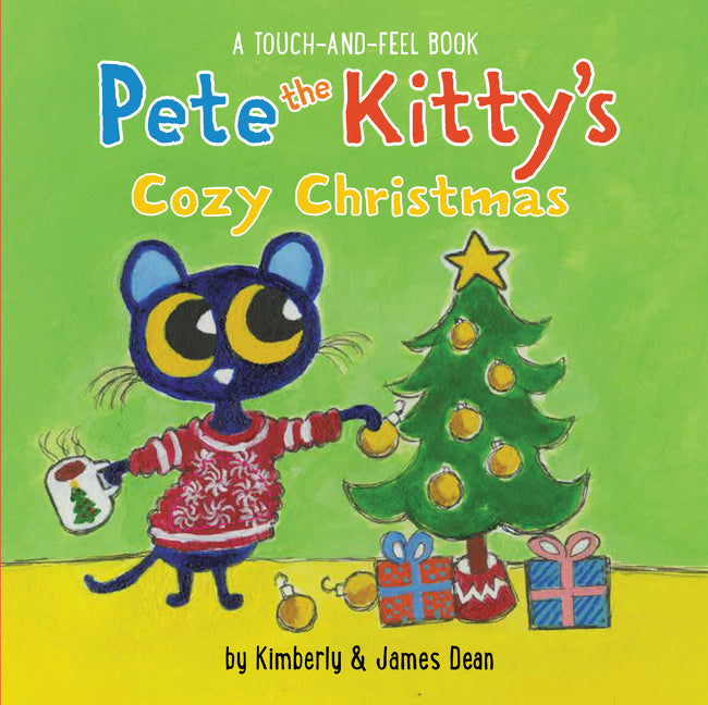 Pete the Kitty’s Cozy Christmas Touch & Feel Board Book-Children’s / Teenage fiction: General and modern fiction-買書書 BuyBookBook