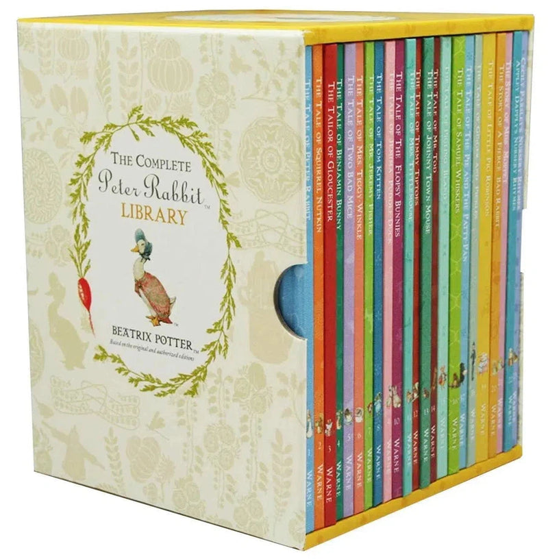 Peter Rabbit 1-23 Colour Library (Beatrix Potter)-Fiction: 經典傳統 Classic & Traditional-買書書 BuyBookBook