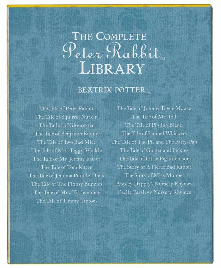 Peter Rabbit 1-23 Colour Library (Beatrix Potter)-Fiction: 經典傳統 Classic & Traditional-買書書 BuyBookBook