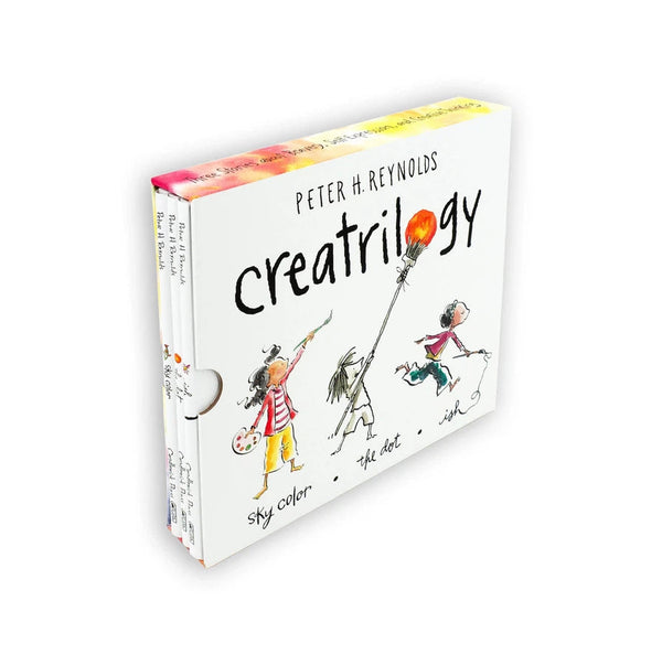 Peter Reynolds Creatrilogy Box Set (Dot, Ish, Sky Color)-Children’s / Teenage fiction: General and modern fiction-買書書 BuyBookBook