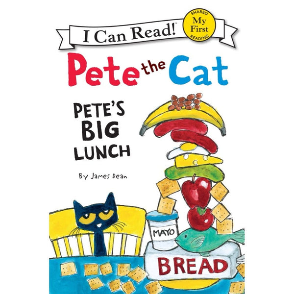 ICR: Pete the Cat: Pete's Big Lunch (I Can Read! L0 My first)-Fiction: 橋樑章節 Early Readers-買書書 BuyBookBook