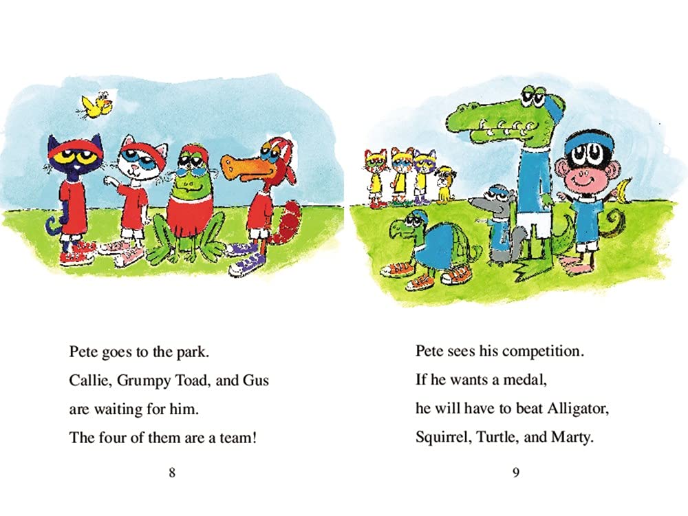 ICR: Pete the Cat: Rocking Field Day (I Can Read! L1)-Fiction: 橋樑章節 Early Readers-買書書 BuyBookBook