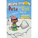 ICR: Pete the Cat: Snow Daze: A Winter and Holiday Book for Kids (I Can Read! L0 My first)-Fiction: 橋樑章節 Early Readers-買書書 BuyBookBook