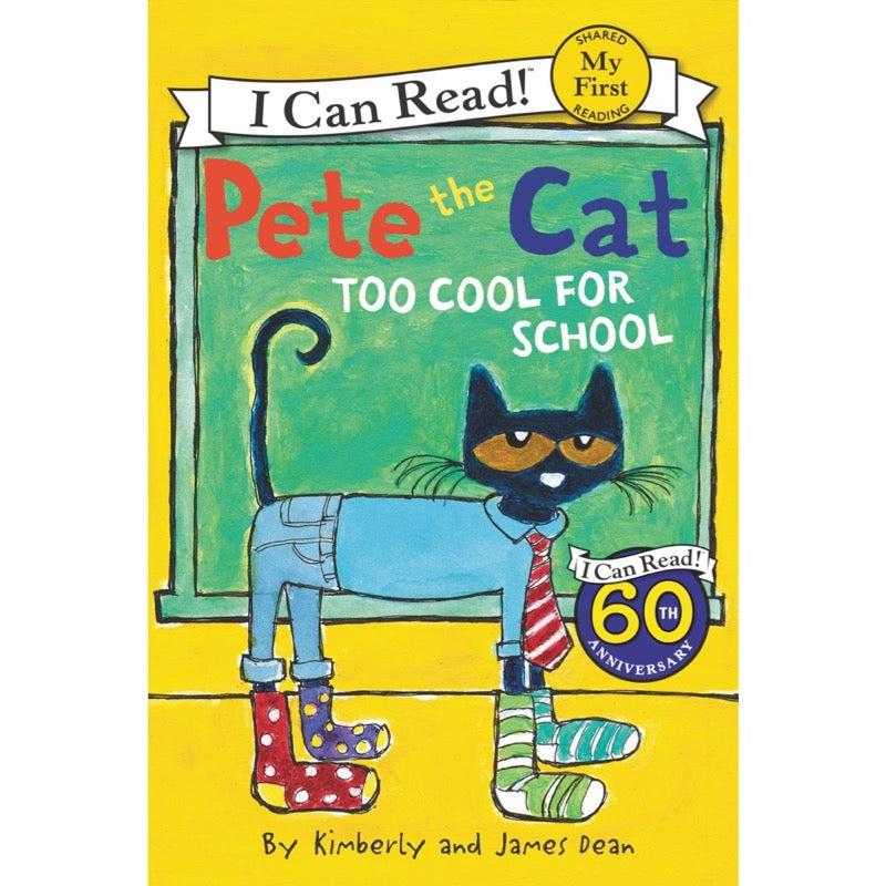 ICR: Pete the Cat: Too Cool for School (I Can Read! L0 My first)-Fiction: 橋樑章節 Early Readers-買書書 BuyBookBook