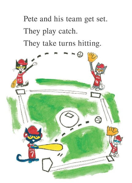 ICR: Pete the Cat : Play Ball! (I Can Read! L0 My First)-Fiction: 兒童繪本 Picture Books-買書書 BuyBookBook