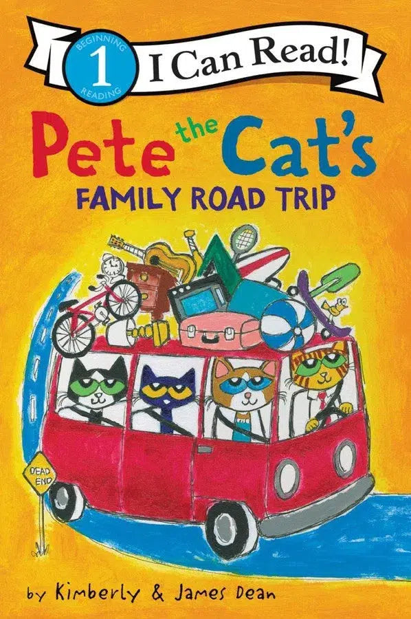 ICR: Pete the Cat’s Family Road Trip (I Can Read! L0 My first)-Fiction: 橋樑章節 Early Readers-買書書 BuyBookBook