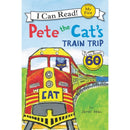 ICR: Pete the Cat's Train Trip (I Can Read! L0 My first)-Fiction: 橋樑章節 Early Readers-買書書 BuyBookBook