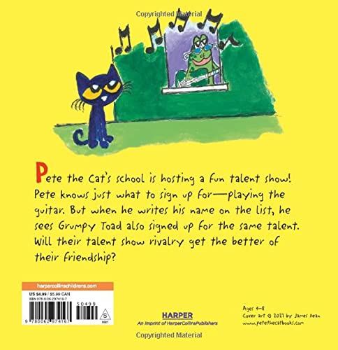 Pete the Cat and Talent Show Trouble (Paperback) Harpercollins US