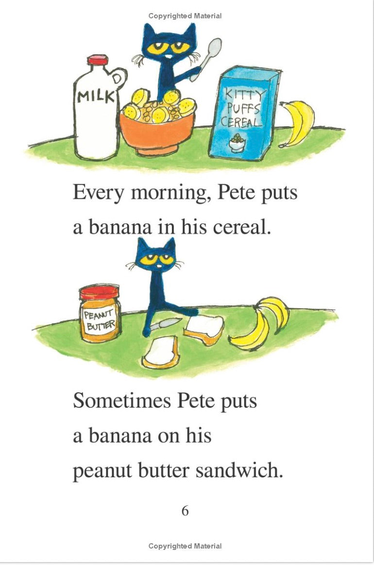 ICR: Pete the Cat and the Bad Banana (I Can Read! L0 My First)-Fiction: 橋樑章節 Early Readers-買書書 BuyBookBook