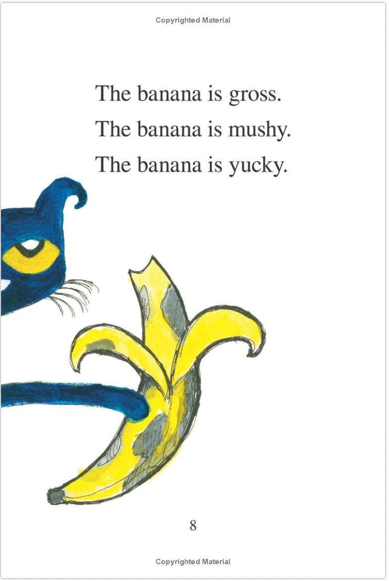 ICR: Pete the Cat and the Bad Banana (I Can Read! L0 My First)-Fiction: 橋樑章節 Early Readers-買書書 BuyBookBook