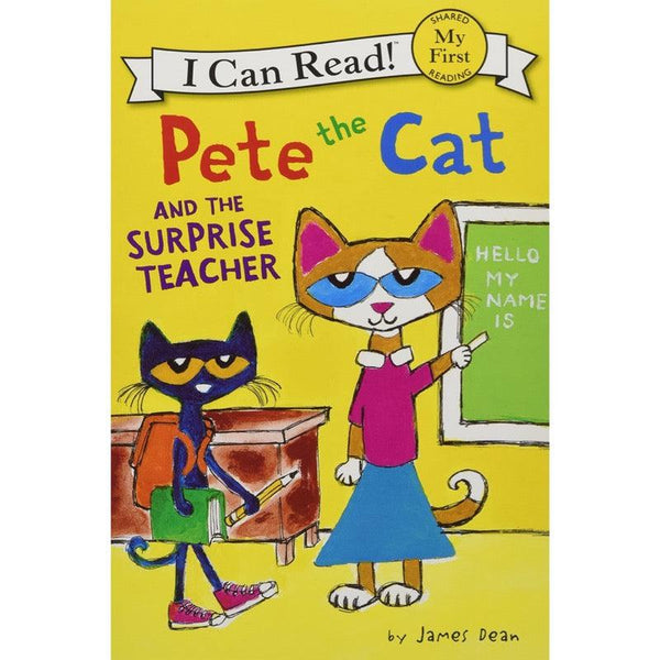 ICR: Pete the Cat and the Surprise Teacher (I Can Read! L0 My First)-Fiction: 橋樑章節 Early Readers-買書書 BuyBookBook