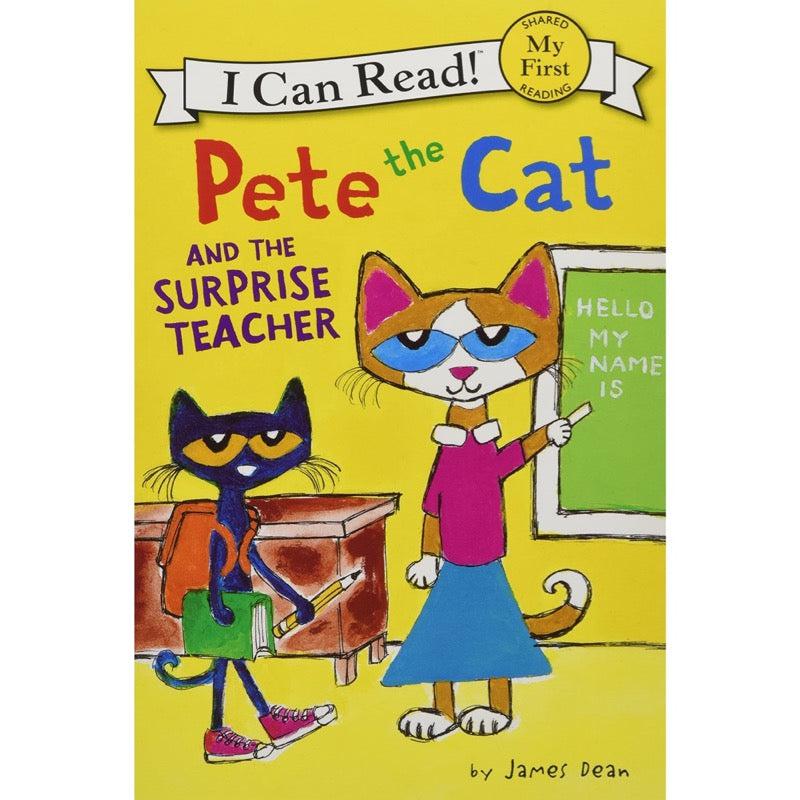 ICR: Pete the Cat and the Surprise Teacher (I Can Read! L0 My First)-Fiction: 橋樑章節 Early Readers-買書書 BuyBookBook