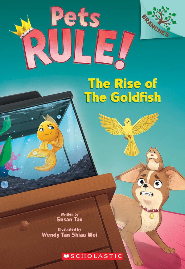 Pets Rule #04 The Rise of the Goldfish (Branches)-Fiction: 橋樑章節 Early Readers-買書書 BuyBookBook