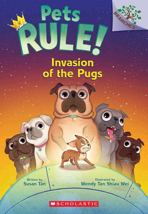 Pets Rule #05 Invasion of the Pugs (Branches)-Fiction: 橋樑章節 Early Readers-買書書 BuyBookBook