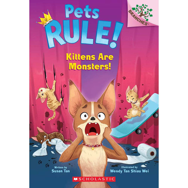 Pets Rule #03 Kittens Are Monsters! (Branches)-Fiction: 橋樑章節 Early Readers-買書書 BuyBookBook
