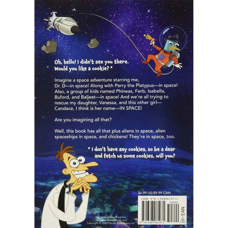 Phineas and Ferb Candace Against the Universe Hachette US