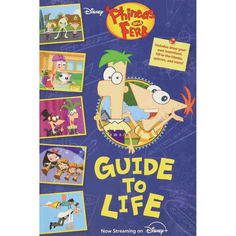 Phineas and Ferb's Guide to Life (Disney) - 買書書 BuyBookBook