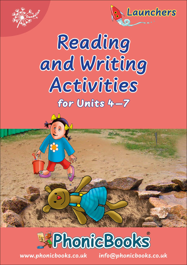 Phonic Books Dandelion Launchers Reading and Writing Activities Units 4-7 (Sounds of the alphabet)-Language and Linguistics-買書書 BuyBookBook