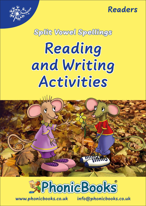 Phonic Books Dandelion Readers Split Vowel Spellings Activities-Language and Linguistics-買書書 BuyBookBook