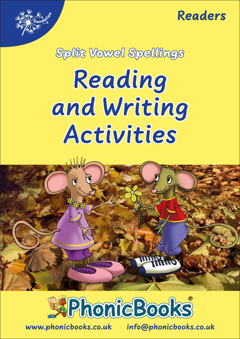 Phonic Books Dandelion Readers Split Vowel Spellings Activities-Language and Linguistics-買書書 BuyBookBook