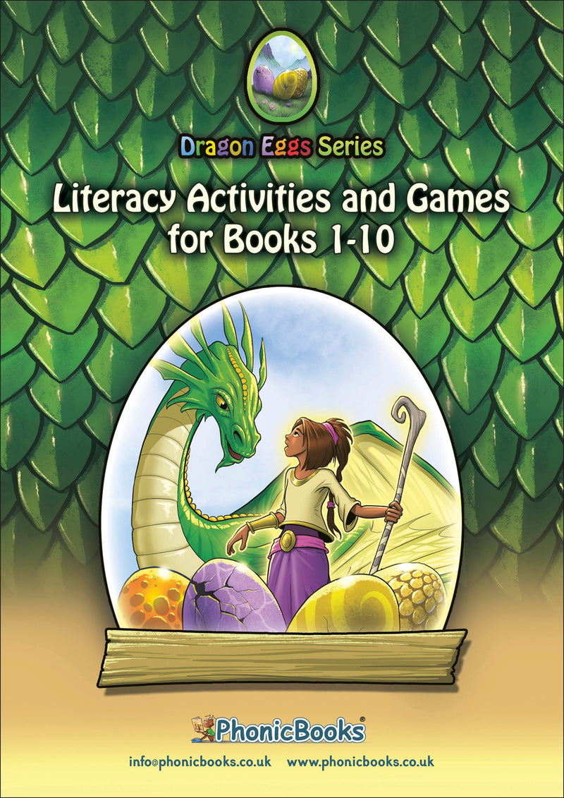 Phonic Books Dragon Eggs Activities-Language and Linguistics-買書書 BuyBookBook