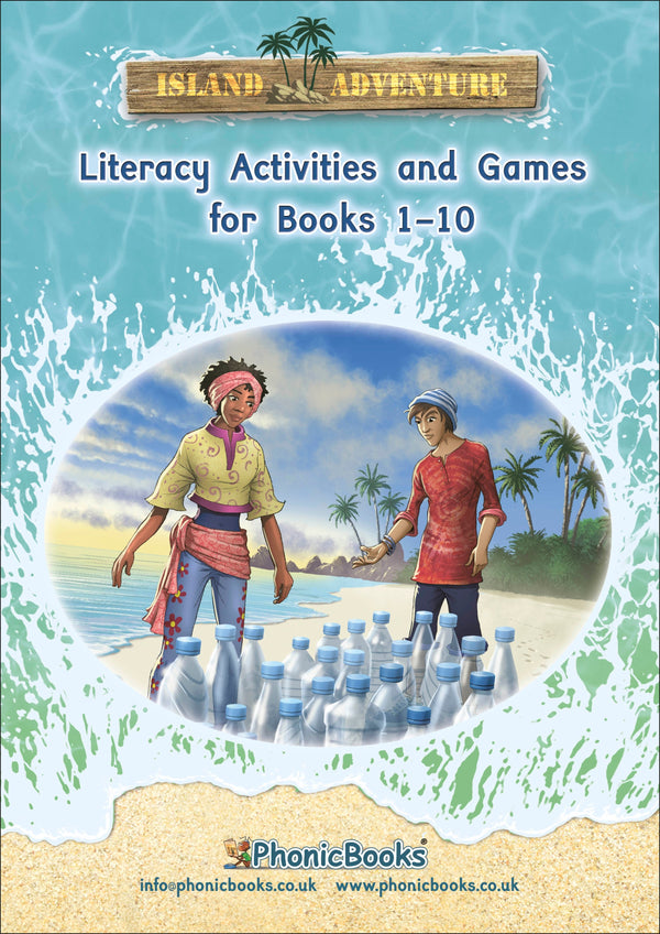 Phonic Books Island Adventure Activities-Language and Linguistics-買書書 BuyBookBook