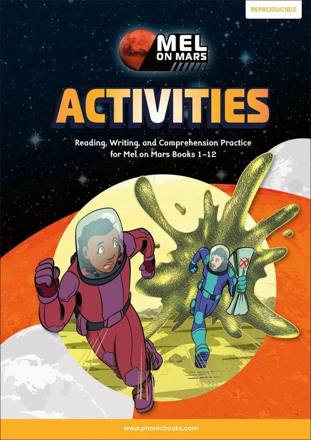 Phonic Books Mel on Mars Activities-Children’s interactive and activity books and kits-買書書 BuyBookBook