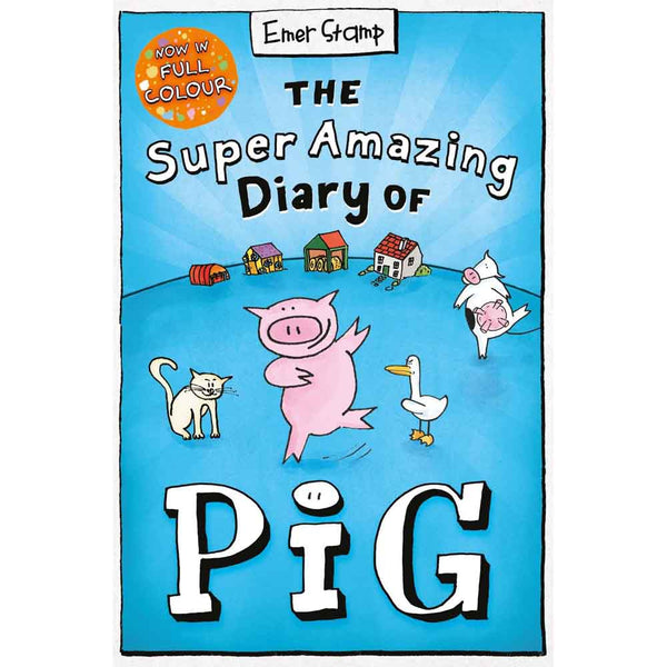 Pig Diaries #2 The Super Amazing Diary of Pig (Colour Edition)-Fiction: 橋樑章節 Early Readers-買書書 BuyBookBook