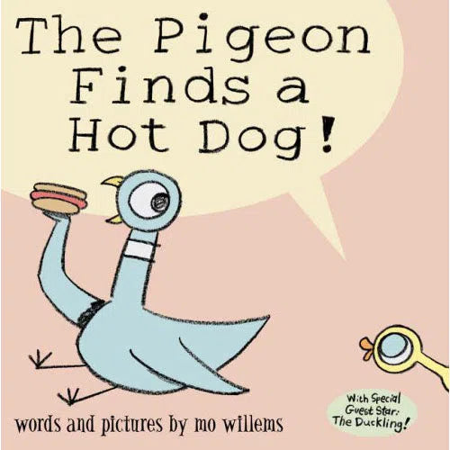 The Pigeon Finds a Hot Dog! (Mo Willems)-Fiction: 兒童繪本 Picture Books-買書書 BuyBookBook