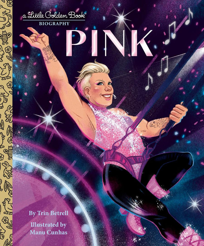 Pink: A Little Golden Book Biography-Children’s / Teenage general interest: Biography and autobiography-買書書 BuyBookBook