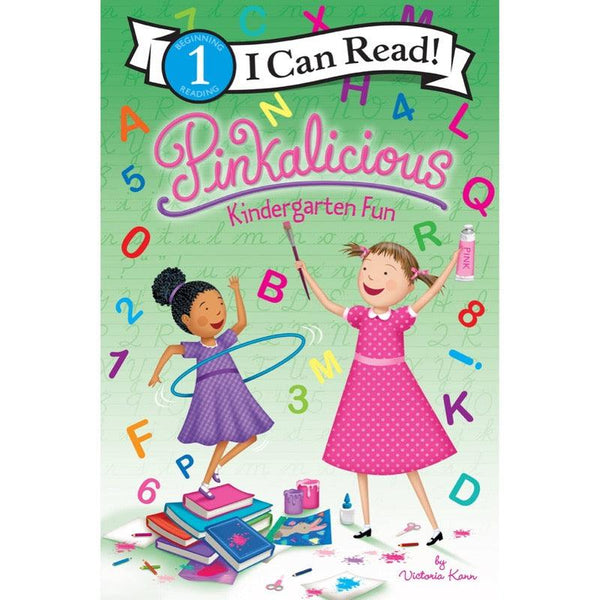 ICR: Pinkalicious: Kindergarten Fun (I Can Read! L1)-Fiction: 橋樑章節 Early Readers-買書書 BuyBookBook