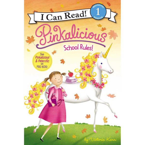 ICR: Pinkalicious - School Rules ! (I Can Read! L1)-Fiction: 橋樑章節 Early Readers-買書書 BuyBookBook