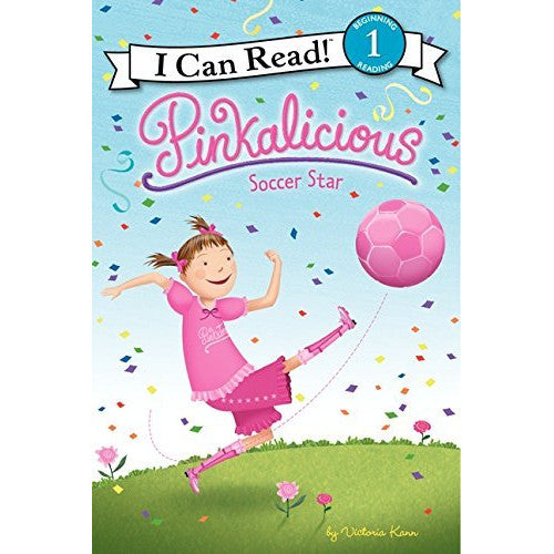 ICR: Pinkalicious - Soccer Star (I Can Read! L1)-Fiction: 橋樑章節 Early Readers-買書書 BuyBookBook