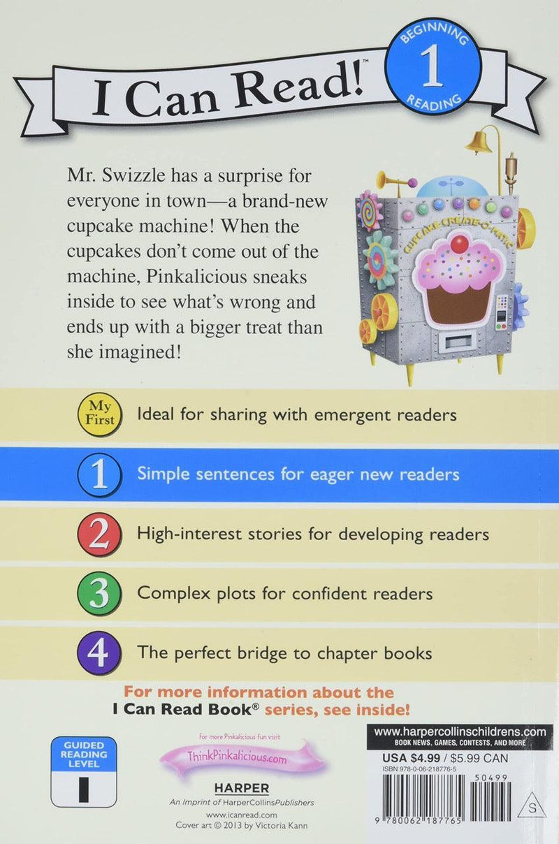 ICR: Pinkalicious and the Cupcake Calamity (I Can Read! L1)-Fiction: 橋樑章節 Early Readers-買書書 BuyBookBook