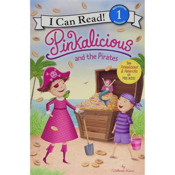 ICR: Pinkalicious and the Pirates (I Can Read! L1)-Fiction: 橋樑章節 Early Readers-買書書 BuyBookBook