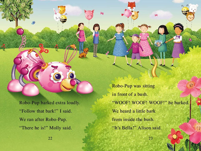 ICR: Pinkalicious and the Robo-Pup (I Can Read! L1)-Fiction: 橋樑章節 Early Readers-買書書 BuyBookBook